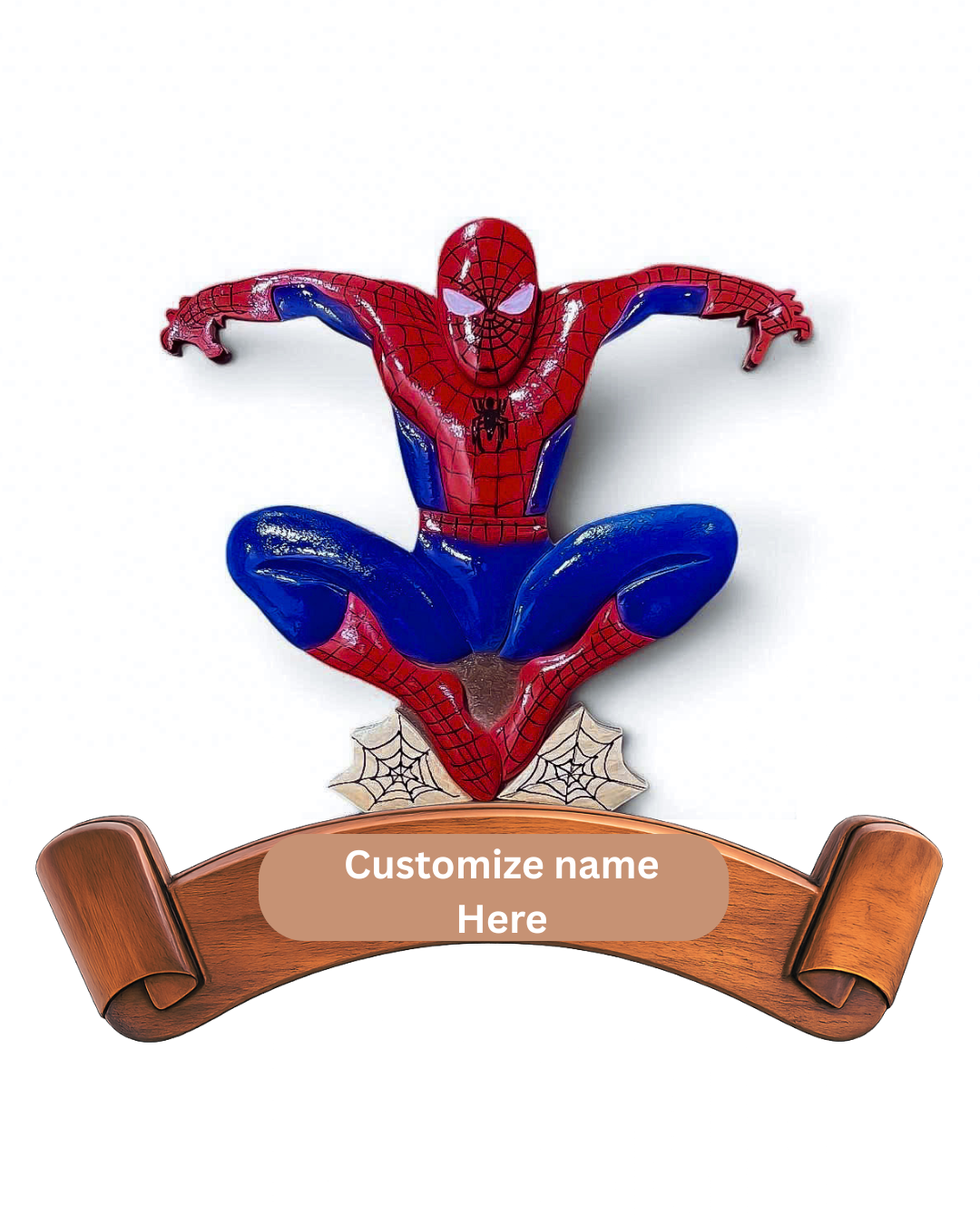 Spiderman Plaque