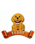 Golden Doodle Plaque