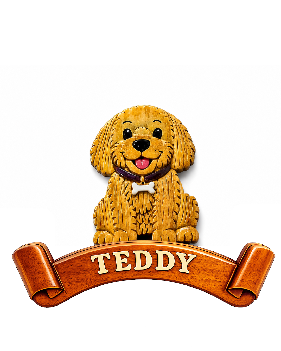 Golden Doodle Plaque