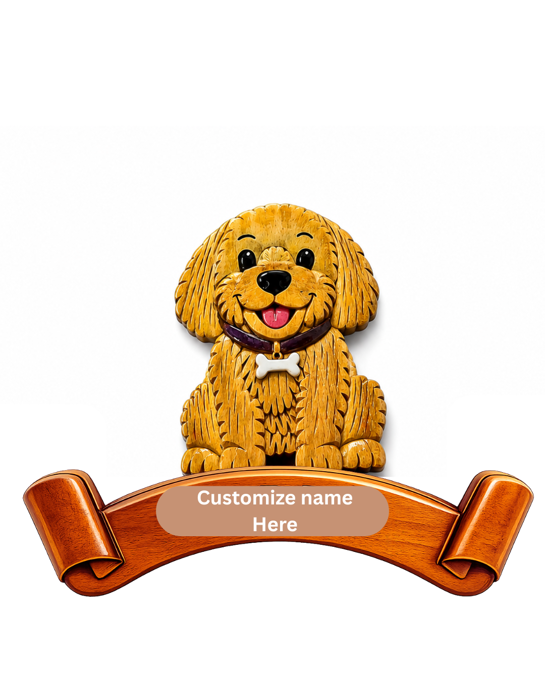 Golden Doodle Plaque