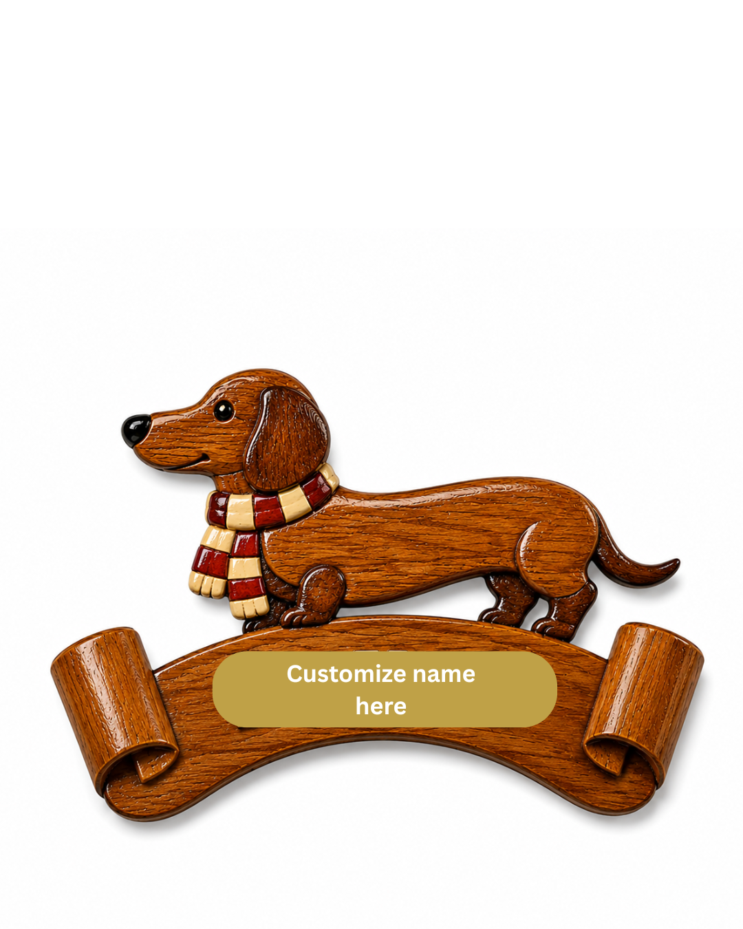 Sausage Dog Plaque