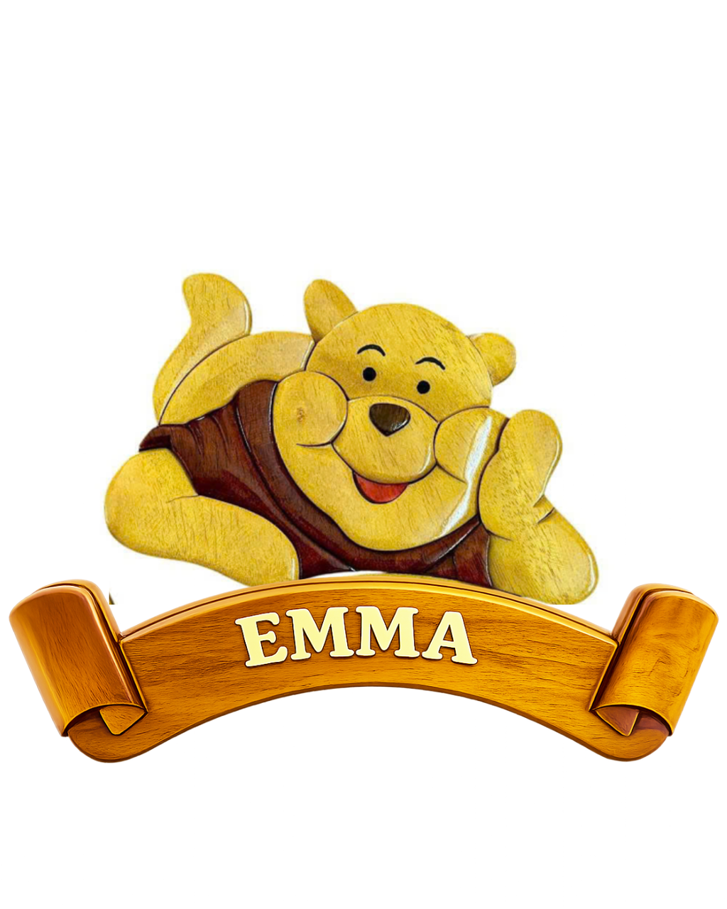 Pooh Plaque