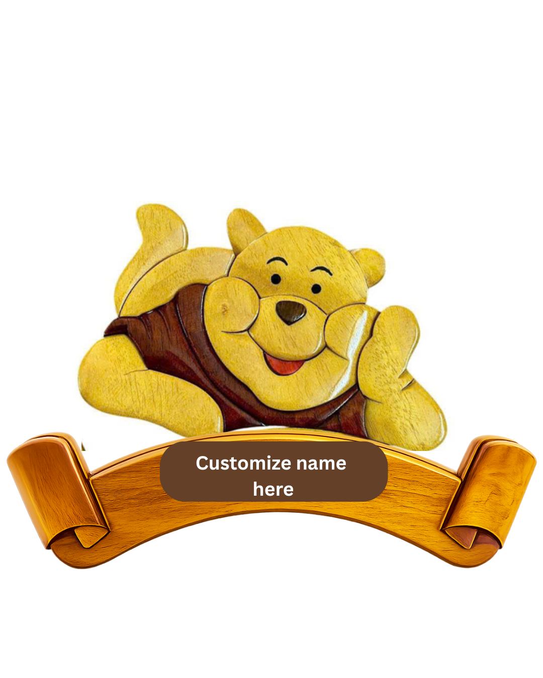 Pooh Plaque
